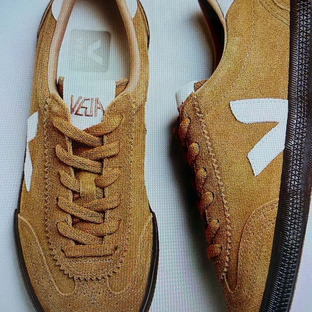 Veja Volley Women's Tan Suede Sneakers
